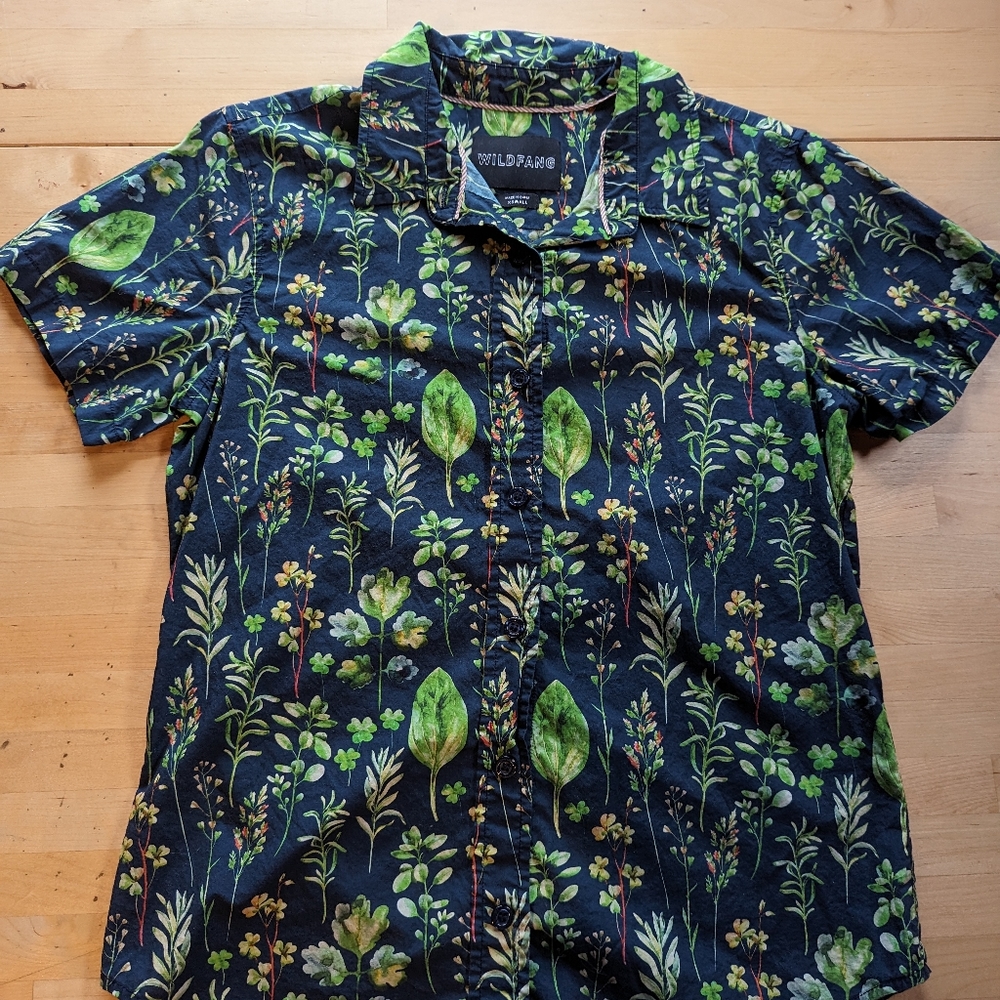 Wildfang Essential Button Up XS